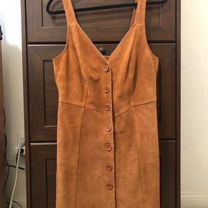 Free People Suede Dress
